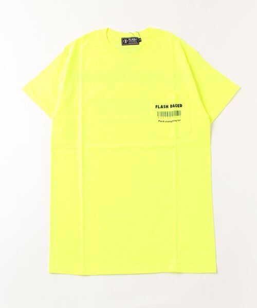 FLASH PACKER（フラッシュパッカー）の「FLASH PACKER 半袖Tシャツ（その他トップス・メンズ・ホワイト/イエロー/ブラック・S/M）」の3枚目の写真