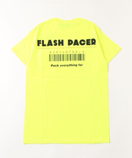 FLASH PACKER（フラッシュパッカー）の「FLASH PACKER 半袖Tシャツ（その他トップス・メンズ・ホワイト/イエロー/ブラック・S/M）」の6枚目の写真