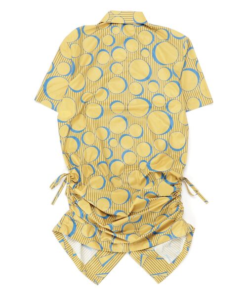 77circa（ナナナナサーカ）の「77circa / ナナナナサーカ：original print processing adjustable：cc22ss-19[DEA]（ワンピース・レディース・イエロー・FREE）」の2枚目の写真