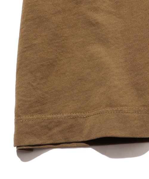 CAL．Berries（カルベリーズ）の「CAL．Berries/カルベリーズ ORGANIC BIG TEE UNISEX ビッグＴシャツ ヘビーウェイト（Tシャツ/カットソー・メンズ・カーキ/オフホワイト・S/L/M）」の12枚目の写真