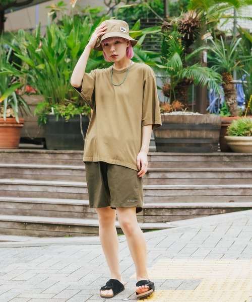 CAL．Berries（カルベリーズ）の「CAL．Berries/カルベリーズ ORGANIC BIG TEE UNISEX ビッグＴシャツ ヘビーウェイト（Tシャツ/カットソー・メンズ・カーキ/オフホワイト・S/L/M）」の14枚目の写真