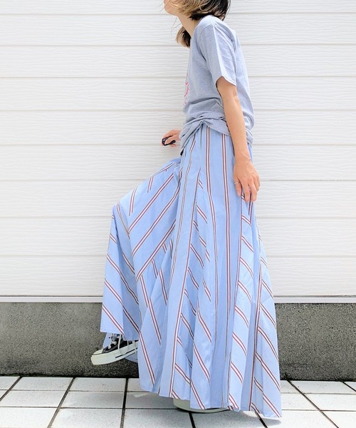 Q（キュー）の「レタードロゴT（Tシャツ/カットソー・レディース・ライトグレー/ホワイト・MEDIUM）」の10枚目の写真