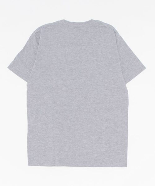 Q（キュー）の「レタードロゴT（Tシャツ/カットソー・レディース・ライトグレー/ホワイト・MEDIUM）」の12枚目の写真