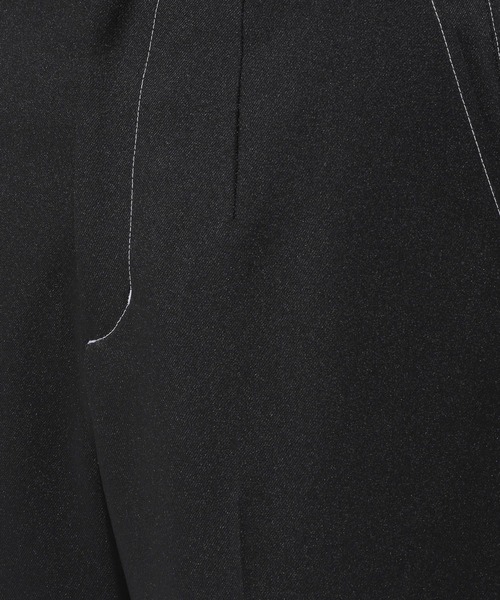 HARE（ハレ）の「サイドカットアウトワイドパンツ(HARE)（スラックス・レディース・ホワイト/ブラック/レッド・FREE）」の21枚目の写真