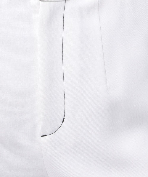 HARE（ハレ）の「サイドカットアウトワイドパンツ(HARE)（スラックス・レディース・ホワイト/ブラック/レッド・FREE）」の11枚目の写真