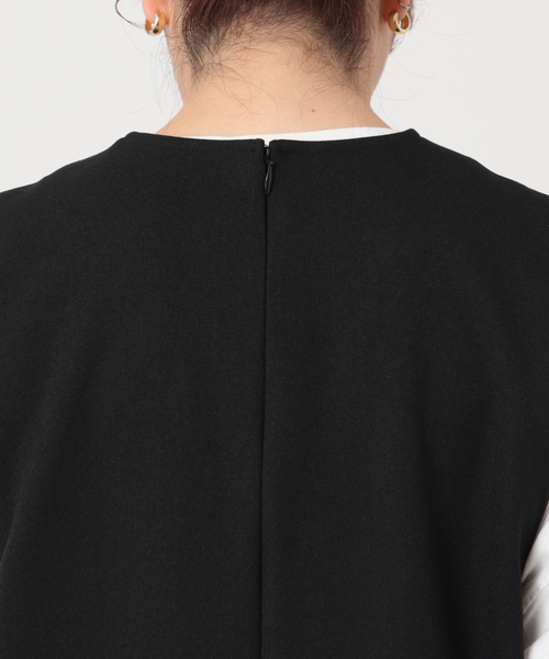 JOURNAL STANDARD（ジャーナルスタンダード）の「フラノライクジャンスカ（ジャンパースカート・レディース・ブラック/ブラウン・36/38）」の19枚目の写真