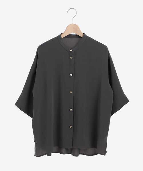 le.coeur blanc（ルクールブラン）の「2wayジョーゼットブラウス（シャツ/ブラウス・レディース・オフホワイト/ダークグレー/ピンク系その他・38）」の20枚目の写真