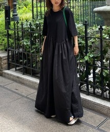 AMAIL | Combination maxi dress(ワンピース)