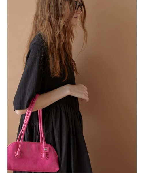 AMAIL（アマイル）の「Combination maxi dress（ワンピース・レディース・ホワイト/ブラック・FREE）」の5枚目の写真