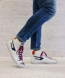 DIESEL（ディーゼル）の「メンズ レザー ミッドカット スニーカー（スニーカー・メンズ）」