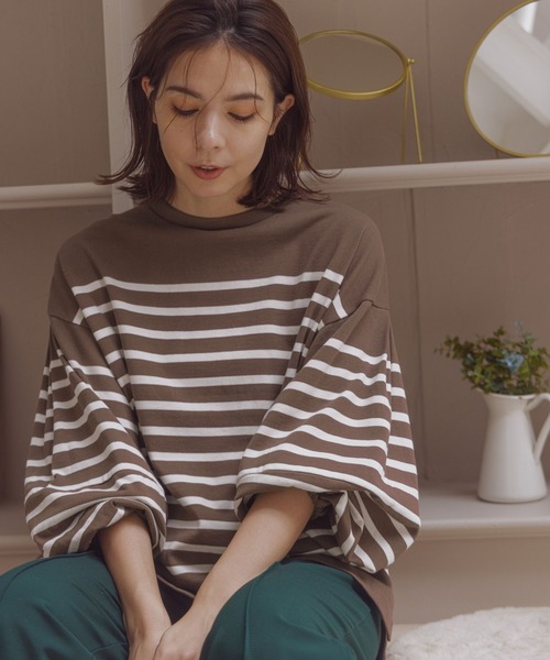 完売品bewithMisayo 立体プルオーバーniko and… ネイビー 楽天市場】【SALE／40%OFF】ハーフZIPラインニットプルオーバー
