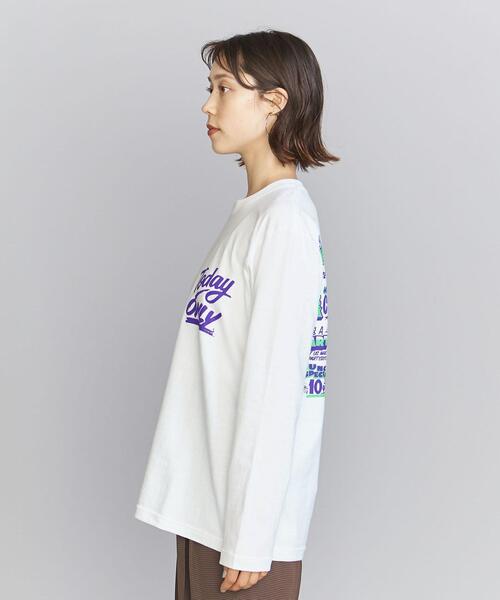 GOOD MOTIVE TEE（グッドモチーブティー）の「＜GOOD MOTIVE TEE＞グラフィック ロングスリーブ Tシャツ（Tシャツ/カットソー・レディース・その他1/その他2・M）」の4枚目の写真