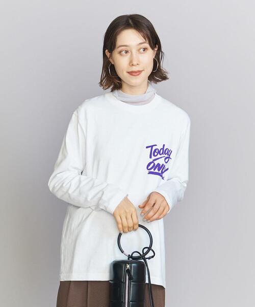 GOOD MOTIVE TEE（グッドモチーブティー）の「＜GOOD MOTIVE TEE＞グラフィック ロングスリーブ Tシャツ（Tシャツ/カットソー・レディース・その他1/その他2・M）」の6枚目の写真