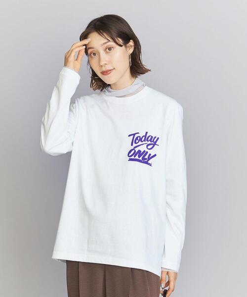 GOOD MOTIVE TEE（グッドモチーブティー）の「＜GOOD MOTIVE TEE＞グラフィック ロングスリーブ Tシャツ（Tシャツ/カットソー・レディース・その他1/その他2・M）」の7枚目の写真