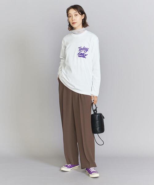 GOOD MOTIVE TEE（グッドモチーブティー）の「＜GOOD MOTIVE TEE＞グラフィック ロングスリーブ Tシャツ（Tシャツ/カットソー・レディース・その他1/その他2・M）」の8枚目の写真