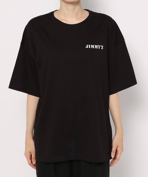 PAGEBOY（ページボーイ）の「JIMMY'ZアメリカンTシャツ（Tシャツ/カットソー・レディース・オフホワイト/ブラック・FREE）」の11枚目の写真