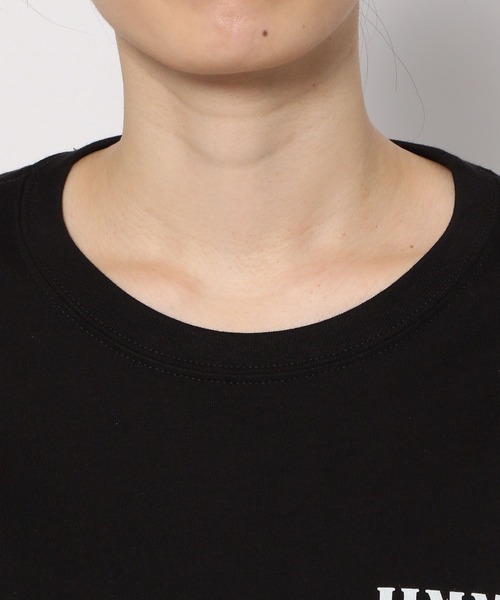 PAGEBOY（ページボーイ）の「JIMMY'ZアメリカンTシャツ（Tシャツ/カットソー・レディース・オフホワイト/ブラック・FREE）」の14枚目の写真