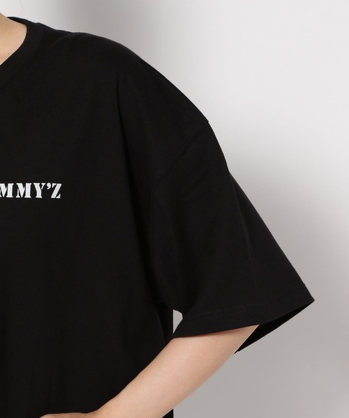 PAGEBOY（ページボーイ）の「JIMMY'ZアメリカンTシャツ（Tシャツ/カットソー・レディース・オフホワイト/ブラック・FREE）」の16枚目の写真
