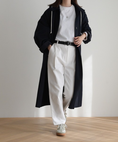 CANAL JEAN(キャナルジーン)の「RED CHOP WORKS(レッドチョップワークス) new太リブロングTシャツ(Tシャツ/カットソー・レディース・ホワイト・38)」の10枚目の写真