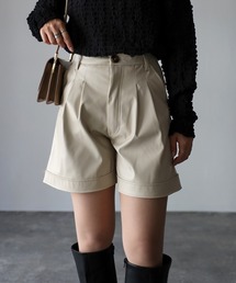 ハイウエストショートパンツ
