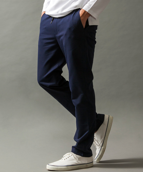 BEAUTY&YOUTH UNITED ARROWS（ビューティーアンドユースユナイテッドアローズ）の「【WEB限定】by ∴ イージートラウザー made with COOLMAX(R)fabric（スラックス・メンズ・ブラック/ダークグレー/ネイビー・MEDIUM/LARGE/SMALL）」の3枚目の写真