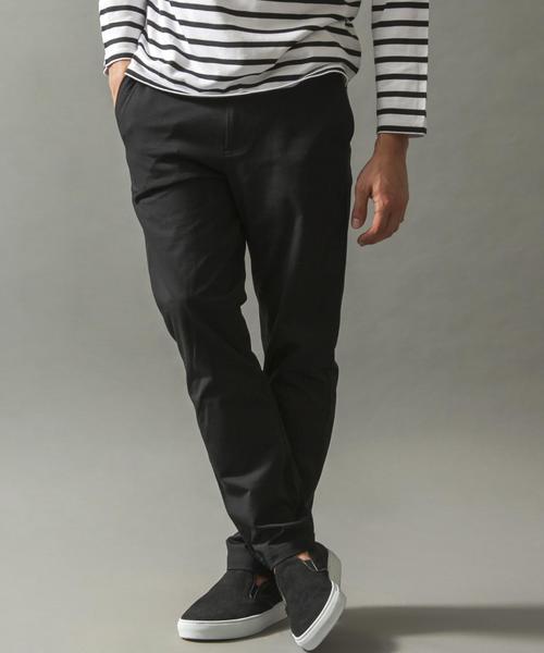BEAUTY&YOUTH UNITED ARROWS（ビューティーアンドユースユナイテッドアローズ）の「【WEB限定】by ∴ イージートラウザー made with COOLMAX(R)fabric（スラックス・メンズ・ブラック/ダークグレー/ネイビー・MEDIUM/LARGE/SMALL）」の4枚目の写真