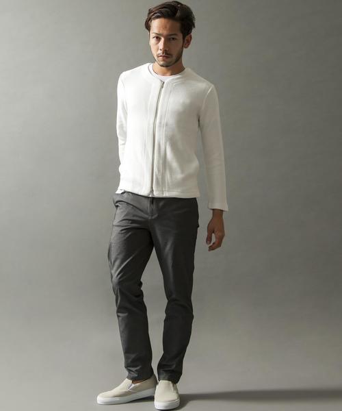 BEAUTY&YOUTH UNITED ARROWS（ビューティーアンドユースユナイテッドアローズ）の「【WEB限定】by ∴ イージートラウザー made with COOLMAX(R)fabric（スラックス・メンズ・ブラック/ダークグレー/ネイビー・MEDIUM/LARGE/SMALL）」の7枚目の写真