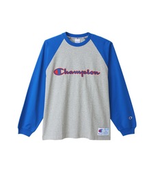 【Champion/チャンピオン】メンズ アクションスタイル ロングスリーブラグランTシャツ