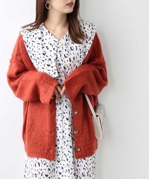 GeeRA（ジーラ）の「セーラーカラープリントワンピース（ワンピース・レディース・ブラック/オフホワイト・SMALL/MEDIUM/LARGE）」の2枚目の写真