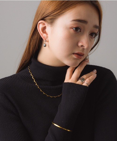 muku（ムク）の「金属アレルギー対応 アートチェーンネックレス/サージカルステンレス（ネックレス・レディース・シルバー/ゴールド・FREE）」の16枚目の写真