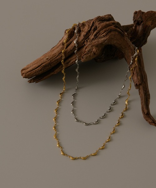 muku（ムク）の「金属アレルギー対応 アートチェーンネックレス/サージカルステンレス（ネックレス・レディース・シルバー/ゴールド・FREE）」の13枚目の写真