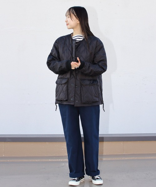 oval_k | ▪︎ Ohh! Cotton Wool Military Crew Cardigan / Top
