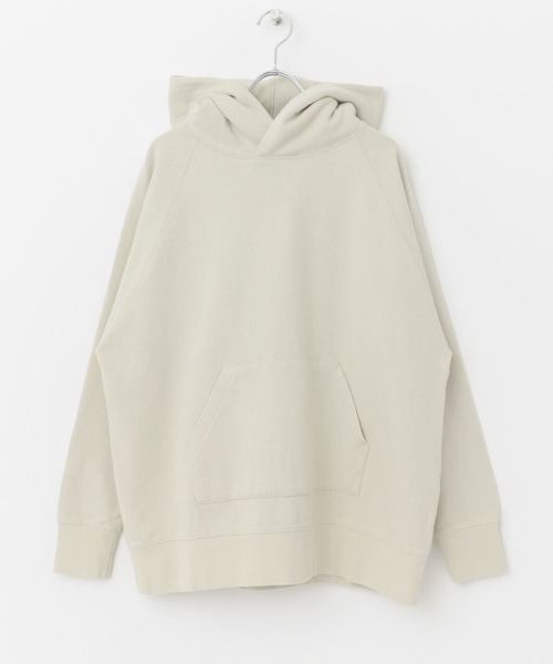 URBAN RESEARCH DOORS（アーバンリサーチドアーズ）の「コットンスウェットフーディー（パーカー・レディース・アイボリー/モカ/チャコールグレー・MEDIUM）」の18枚目の写真