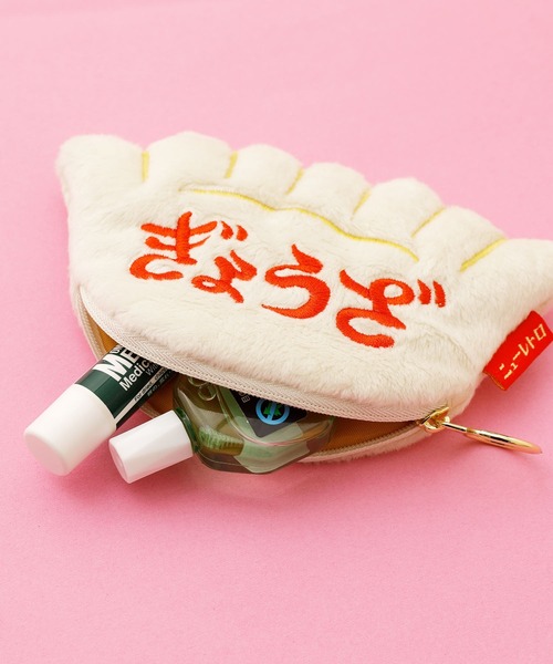 ニューレトロ(ニューレトロ)の「ニューレトロ ダイカットポーチ ミニ ぎょうざ 餃子(ポーチ・レディース・その他・FREE)」の5枚目の写真