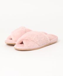 TSURUYA（ツルヤ）の「《OTHER BRAND》ファークロススリッパ AAAA22114（ルームシューズ/スリッパ）」