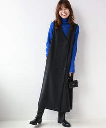 JOURNAL STANDARD relume | 《追加2》TRストレッチダブルボタンジャンパースカート(ワンピース)