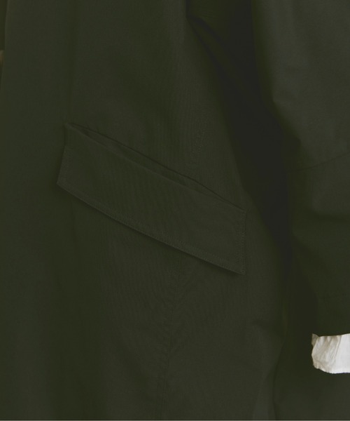 Libra Cue（リブラ キュー）の「オーバールーズステンカラーコート（ステンカラーコート・レディース・ブラック/ベージュ・FREE）」の18枚目の写真