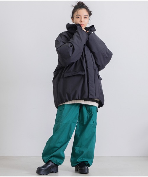 Dita Muaj.(ディータムアージュ)の「ルーズシルエット カーゴバギーパンツ(カーゴパンツ・レディース・グリーン/ブラック/カーキ・M/S)」の19枚目の写真
