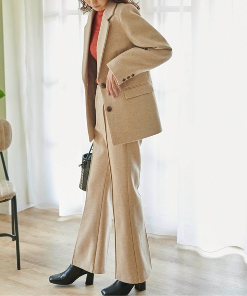 FREE'S MART（フリーズマート）の「【Sシリーズ対応】◆起毛ハイウエストフレアパンツ（その他パンツ・レディース・ベージュ/ブラック系その他/ブラウン系その他/イエロー・X-SMALL/SMALL/MEDIUM）」の16枚目の写真