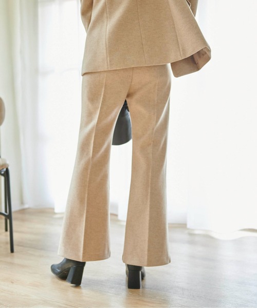 FREE'S MART（フリーズマート）の「【Sシリーズ対応】◆起毛ハイウエストフレアパンツ（その他パンツ・レディース・ベージュ/ブラック系その他/ブラウン系その他/イエロー・X-SMALL/SMALL/MEDIUM）」の13枚目の写真