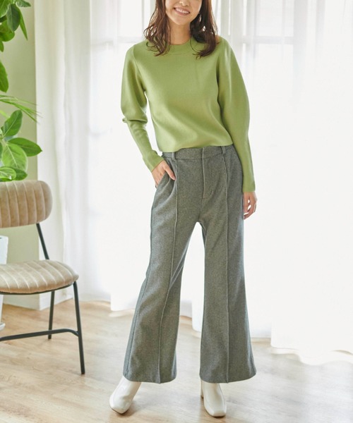 FREE'S MART（フリーズマート）の「【Sシリーズ対応】◆起毛ハイウエストフレアパンツ（その他パンツ・レディース・ベージュ/ブラック系その他/ブラウン系その他/イエロー・X-SMALL/SMALL/MEDIUM）」の17枚目の写真