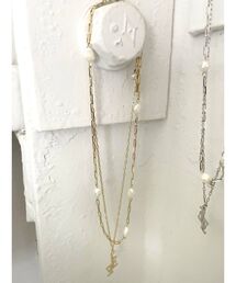 EMODA | ポイントマークダブルネックレス(ネックレス)