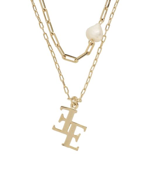 EMODA（エモダ）の「ポイントマークダブルネックレス（ネックレス・レディース・シルバー/ゴールド・FREE）」の7枚目の写真