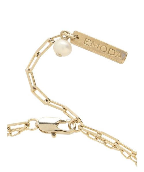 EMODA（エモダ）の「ポイントマークダブルネックレス（ネックレス・レディース・シルバー/ゴールド・FREE）」の8枚目の写真