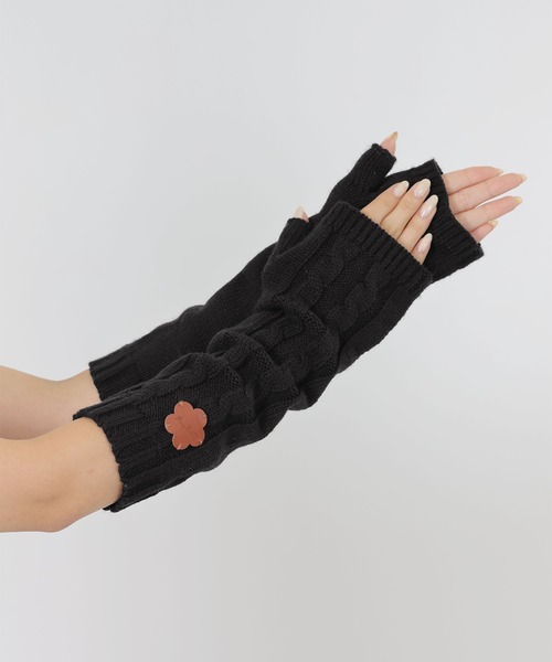 マリークワント UVカットアームカバー ブラック マリークワント 水着