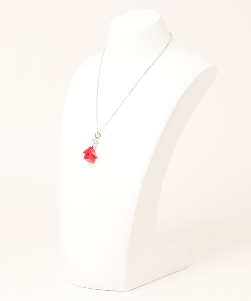 SNOOPY(スヌーピー)の「【W】【it】【SAINTS×SNOOPY】スヌーピー ドッグハウス シルバー ネックレス スヌーピーコラボアイテム(ネックレス・レディース・シルバー・FREE)」の3枚目の写真