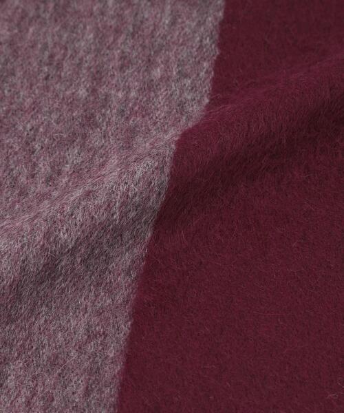 tk.TAKEO KIKUCHI（ティーケータケオキクチ）の「◆ピュアカシミヤセパレートマフラー（マフラー・メンズ・ブラック系4/アイボリー系4/ネイビー系4/ワイン系1/ダークグリーン系4・00）」の12枚目の写真