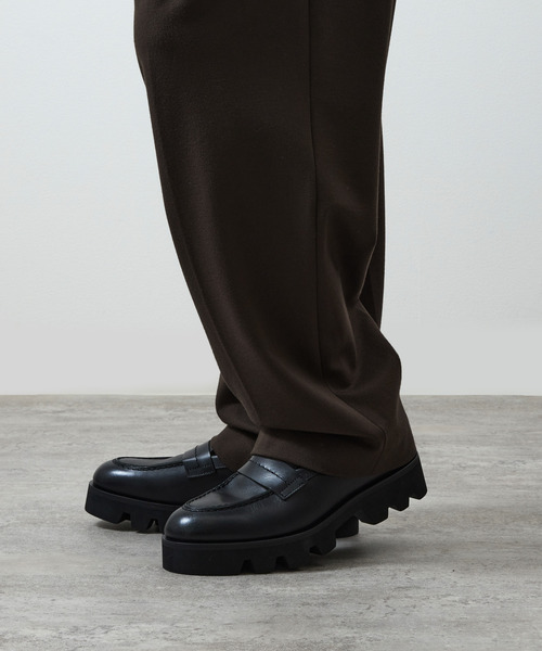 PADRONE(パドローネ)の「PADRONE パドローネ / LOAFERS with Chunky sole ローファー(チャンキーソール) トラックソール / PU8759-2304(ローファー・メンズ・ブラック・41/40/42)」の14枚目の写真