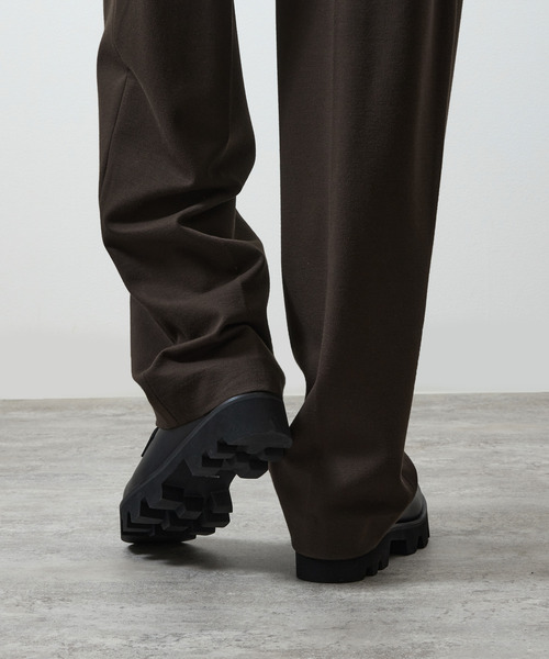 PADRONE(パドローネ)の「PADRONE パドローネ / LOAFERS with Chunky sole ローファー(チャンキーソール) トラックソール / PU8759-2304(ローファー・メンズ・ブラック・41/40/42)」の15枚目の写真