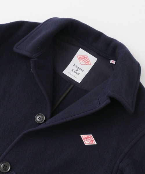 DANTON（ダントン）の「DANTON　COVERALLS JACKET（ブルゾン・メンズ・ネイビー/グリーン/ライトベージュ/ブラック・38/40/42）」の15枚目の写真